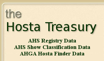 Welcome to the American Hosta Society Online Registry & 
		Database for the Plant Genus Hosta